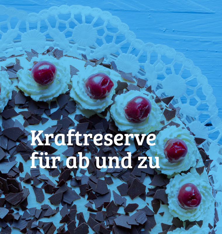 Kraftreserve für ab und zu